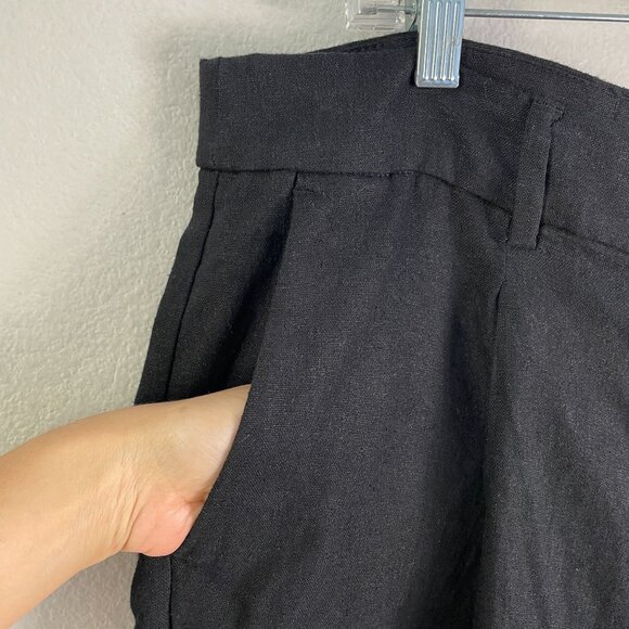 NEW Old Navy Womens XL Black Extra High Rise Taylor Wide Leg Trouser Pants - Picture 11 of 14